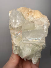 Load image into Gallery viewer, High-Grade Apophyllite on Pink Stilbite Zeolite | Indian Collector Mineral Specimen