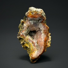 Load image into Gallery viewer, “Goblin Chalcedony” Pink & Orange Druzy Botryoidal Stalactites — Tichka Massif, High Atlas, Morocco