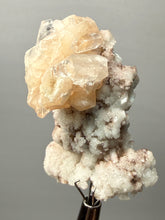 Load image into Gallery viewer, High-Grade Pink Stilbite + Apophyllite + Red Heulandite Zeolite | Indian Collector Mineral Specimen