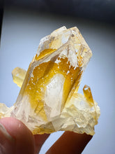 Load image into Gallery viewer, High Grade Golden Iron-Stained Himalayan Quartz Cluster | Rare Pakistan Mineral Specimen | Collector Display Crystal