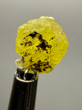 Load image into Gallery viewer, Vibrant Yellow Brucite Thumbnail Mineral Specimen | Collector Crystal from Killa Saifullah District in Balochistan Province, Pakistan