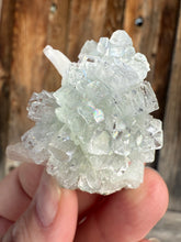 Load image into Gallery viewer, Light Mint Green Radial (Disco Ball) Apophyllite + Pink Stilbite • Maharashtra, India
