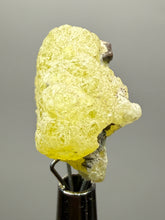 Load image into Gallery viewer, Vibrant Yellow Brucite Thumbnail Mineral Specimen | Collector Crystal from Killa Saifullah District in Balochistan Province, Pakistan