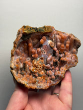 Load image into Gallery viewer, “Goblin Chalcedony” Pink & Orange Druzy Botryoidal Stalactites — Tichka Massif, High Atlas, Morocco