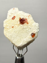 Load image into Gallery viewer, High-Grade Naturally Faceted Red Spessartine Garnet on Matrix — Skardu, Pakistan