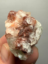 Load image into Gallery viewer, Pink Apophyllite on Red & Green Heulandite – Deccan Traps, Maharashtra, India
