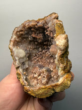 Load image into Gallery viewer, “Goblin Chalcedony” Pink & Orange Druzy Botryoidal Stalactites — Tichka Massif, High Atlas, Morocco