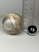Load image into Gallery viewer, Sun and Moonstone Sphere