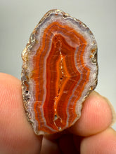 Load image into Gallery viewer, Polished Malawi Agate Half – High-Grade African Banded Agate Display Specimen