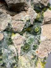 Load image into Gallery viewer, High-Grade Green Wavellite Collectors Specimen - Radiating Botryoidal Crystal Formation - Arkansas, USA