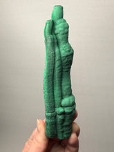 Load image into Gallery viewer, 6.5” High-Grade Malachite Stalactite Botryoidal “Cave” Formation | DR Congo | Mineral Collector Specimen