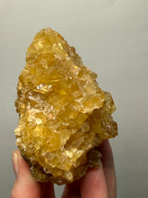 Load image into Gallery viewer, Golden Glow Calcite Cluster | Maharashtra, India