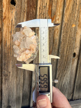 Load image into Gallery viewer, Storm Cloud Calcite on Orange Gemmy Heulandite Zeolite • Maharashtra, India