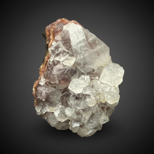 Load image into Gallery viewer, Lustrous Apophyllite over Red Heulandite (Zeolite Pocket) — Deccan Traps, Maharashtra, India