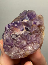 Load image into Gallery viewer, Premium Hematite-Phantom Deep Magenta Ametrine Cluster | Deccan Traps, India | Collector Mineral Specimen