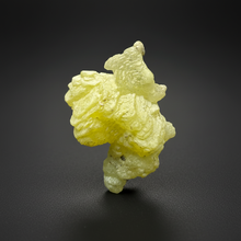 Load image into Gallery viewer, Vibrant Yellow Brucite Thumbnail Mineral Specimen | Collector Crystal from Killa Saifullah District in Balochistan Province, Pakistan