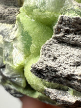 Load image into Gallery viewer, High-Grade Green Wavellite Collectors Specimen - Radiating Botryoidal Crystal Formation - Arkansas, USA