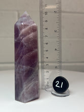 Load image into Gallery viewer, Blue Rose Quartz Obelisk Tower from Brazil • High Grade