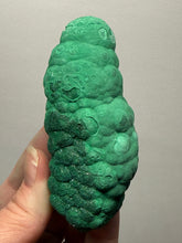 Load image into Gallery viewer, 3.6” High-Grade Malachite Stalactite “Cave” Formation | DR Congo | Mineral Collector Specimen