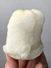 Load image into Gallery viewer, High-Grade “Dream Cloud” Druzy Chalcedony Stalactite — Maharashtra, India (Collector Display Specimen)