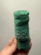Load image into Gallery viewer, 4.6” High-Grade Malachite Stalactite Botryoidal “Cave” Formation | DR Congo | Mineral Collector Specimen