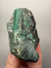 Load image into Gallery viewer, Emerald Variety Green Beryl on Matrix | Northern Bahia, Brazil | Collector Mineral Display Specimen