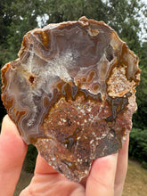 Load image into Gallery viewer, Mystical Turkish Agate with Intriguing Inclusions – Great Banding and Eyes