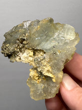Load image into Gallery viewer, High-Grade Blue Barite with Iron Pyrite | Sidi Lahcen Mine, Nador, Morocco