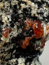 Load image into Gallery viewer, Naturally Faceted Zircon Crystal on Pegmatite–Biotite Matrix • Pakistan Mineral Specimen