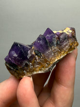 Load image into Gallery viewer, Premium Hematite-Phantom Deep Magenta Ametrine Cluster | Deccan Traps, India | Collector Mineral Specimen