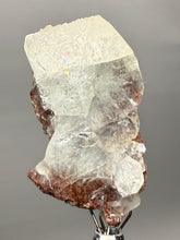 Load image into Gallery viewer, Lustrous Apophyllite over Red Heulandite (Zeolite Pocket) — Deccan Traps, Maharashtra, India