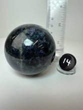 Load image into Gallery viewer, Iolite with Gemmy Inclusions Sphere • from Brazil