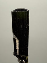 Load image into Gallery viewer, Dark Green Cap Stak Nala Tourmaline and Cleavelandite – Haramosh Mountains, Pakistan | Thumbnail Specimen