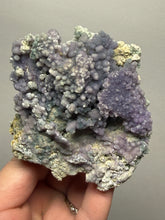 Load image into Gallery viewer, 3.8” Indonesian Grape Agate (Radial Spray Terminated Quartz) Display Specimen | Mamuju, West Sulawesi, Indonesia