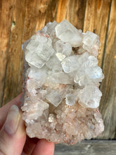 Load image into Gallery viewer, Mint Green + Pink Apophyllite + Pink Heulandite • Maharashtra, India