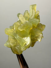 Load image into Gallery viewer, High-Grade Green Heulandite on Peach Stilbite Crystal Cluster | Deccan Traps, Maharashtra, India | Collector Mineral Specimen