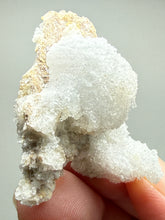 Load image into Gallery viewer, RARE COMBO Moroccan Ram’s Horn Selenite (Gypsum) with Yellow Botryoidal Fluorite Display Specimen