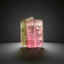 Load image into Gallery viewer, Raw Bi-Color Pink and Green Tourmaline Crystal Specimen | Ocean View Mine, Pala, California, USA