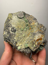 Load image into Gallery viewer, High-Grade Green Wavellite Collectors Specimen - Radiating Botryoidal Crystal Formation - Arkansas, USA