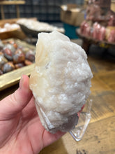 Load image into Gallery viewer, Lavender Stilbite Flower + Phantom Purple Apophyllite• VERY RARE • India