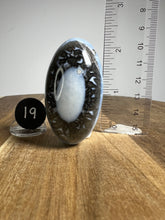 Load image into Gallery viewer, Lingam - Blue Opal with Chalcedony from India