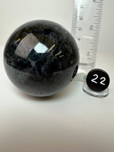 Load image into Gallery viewer, Iolite with Gemmy Inclusions Sphere • from Brazil