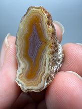 Load image into Gallery viewer, Polished Malawi Agate Half – High-Grade African Banded Agate Display Specimen