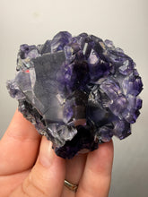 Load image into Gallery viewer, High-Grade “Tanzanite” Fluorite Cluster — Quan Zhou, Yongchun County, Fujian, China | Collector Mineral Specimen
