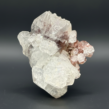 Load image into Gallery viewer, Lustrous Apophyllite over Red Heulandite (Zeolite Pocket) — Deccan Traps, Maharashtra, India