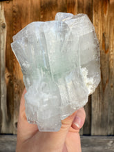 Load image into Gallery viewer, Mint Green Apophyllite w Red Phantoms • Maharashtra, India