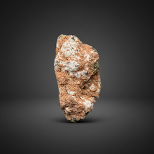 Load image into Gallery viewer, Peach Druzy Heulandite on Matrix – India | Rare Peach Crystal Mineral Specimen for Collectors & Display
