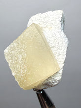 Load image into Gallery viewer, Rare Druzy Golden “Diamond” Calcite on Zeolite Matrix — Maharashtra, India | Collector Cabinet Specimen