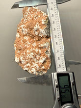 Load image into Gallery viewer, Peach Druzy Heulandite on Matrix – India | Rare Peach Crystal Mineral Specimen for Collectors & Display
