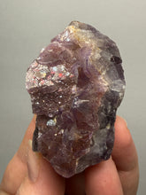 Load image into Gallery viewer, Premium Hematite-Phantom Deep Magenta Ametrine Cluster | Deccan Traps, India | Collector Mineral Specimen